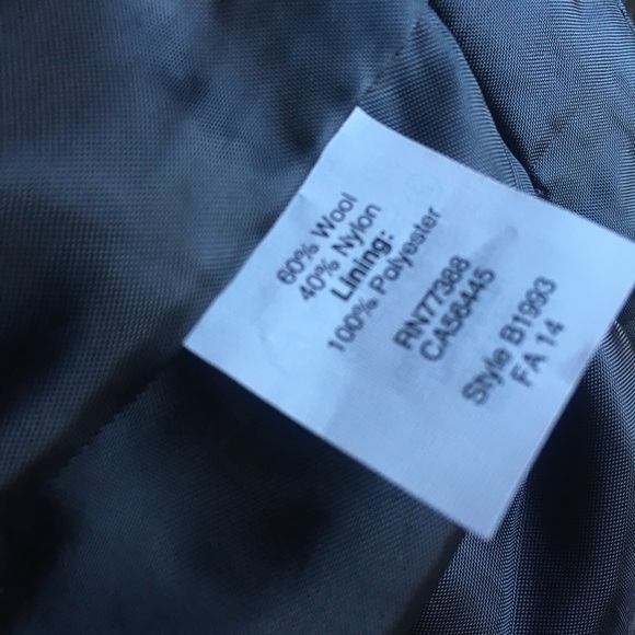 J.Crew No. 2 Pencil Skirt Color Block Houndstooth - Picture 7 of 8